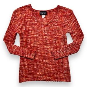 Vintage 90’s Orange Knit Sweater